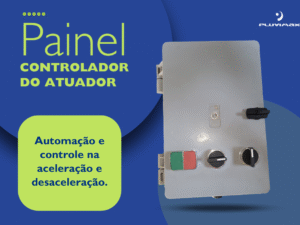 Painel de Controle do Atuador de Elétrico Universal